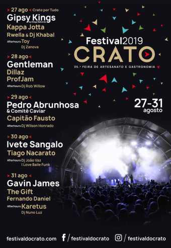 FESTIVAL DO CRATO 2019 | PASSE 5 DIAS