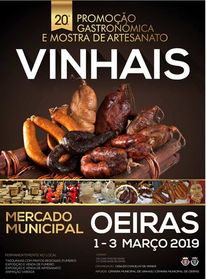 20ª PROMOÇÃO GASTRONÓMICA E MOSTRA DE ARTESANATO DE VINHAIS | OEIRAS