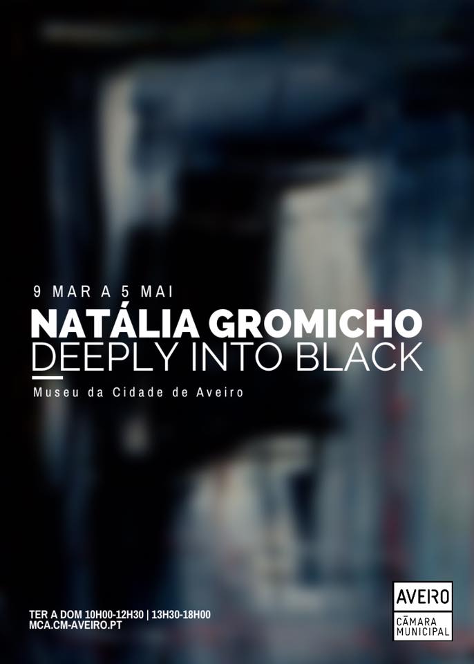 DEEPLY INTO BLACK – Pinturas de Natália Gromicho