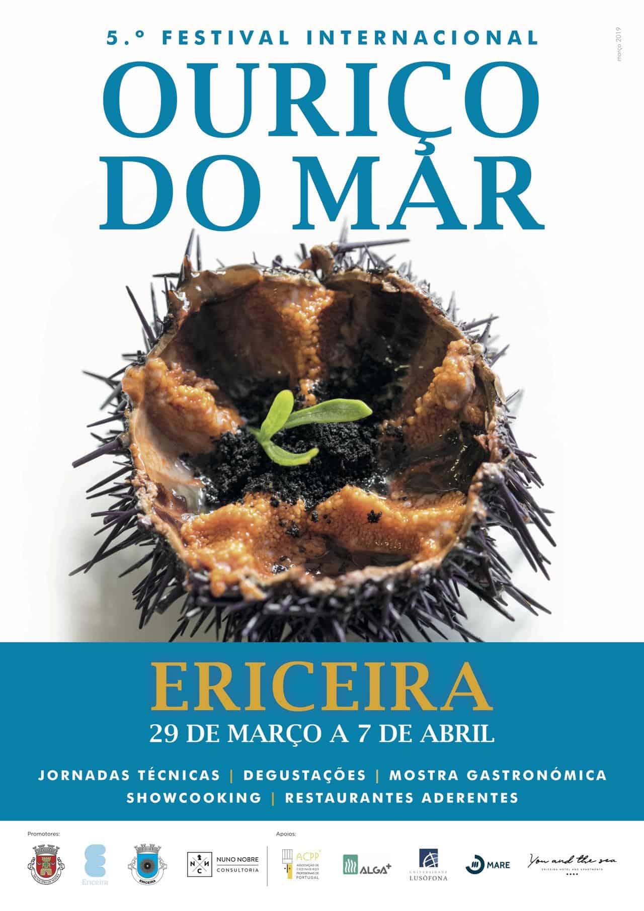 5.º FESTIVAL INTERNACIONAL DO OURIÇO-DO-MAR 2019 – ERICEIRA