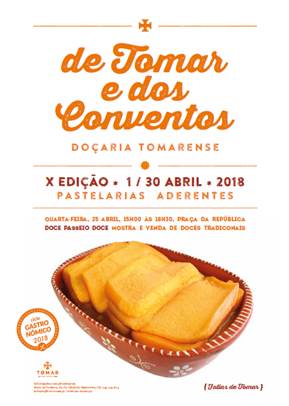 ABRIL É MÊS DE DOÇARIA EM TOMAR