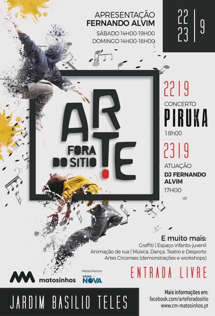 ARTE FORA DE SÍTIO 2018 | 13ª EDIÇÃO | MATOSINHOS