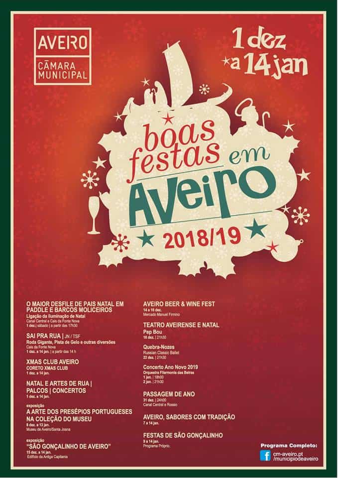 BOAS FESTAS EM AVEIRO