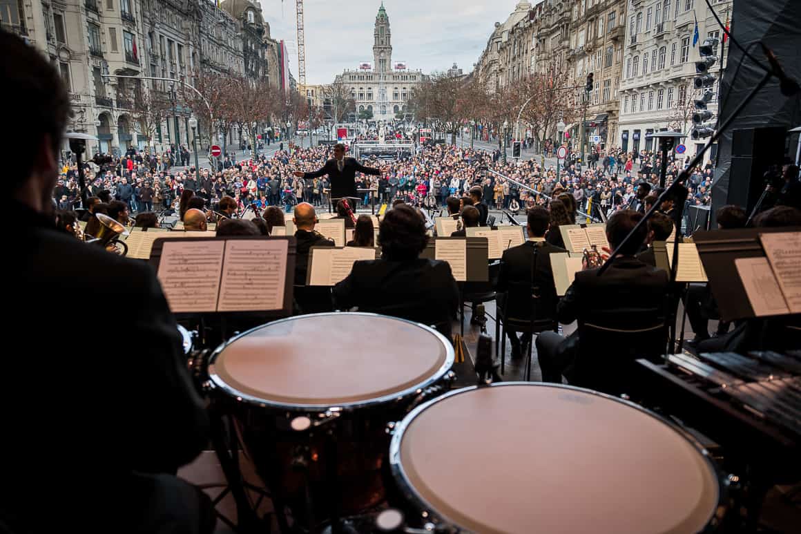 BANDA SINFÓNICA PORTUGUESA ATUA NOS ALIADOS NO DIA DE SÃO JOÃO