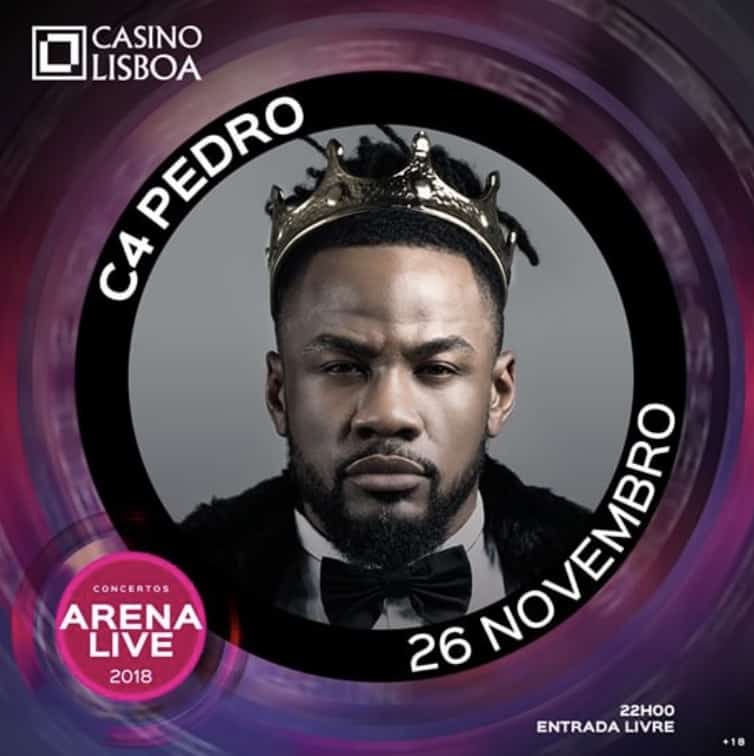 C4 PEDRO – ARENA LIVE 2018 | CASINO LISBOA