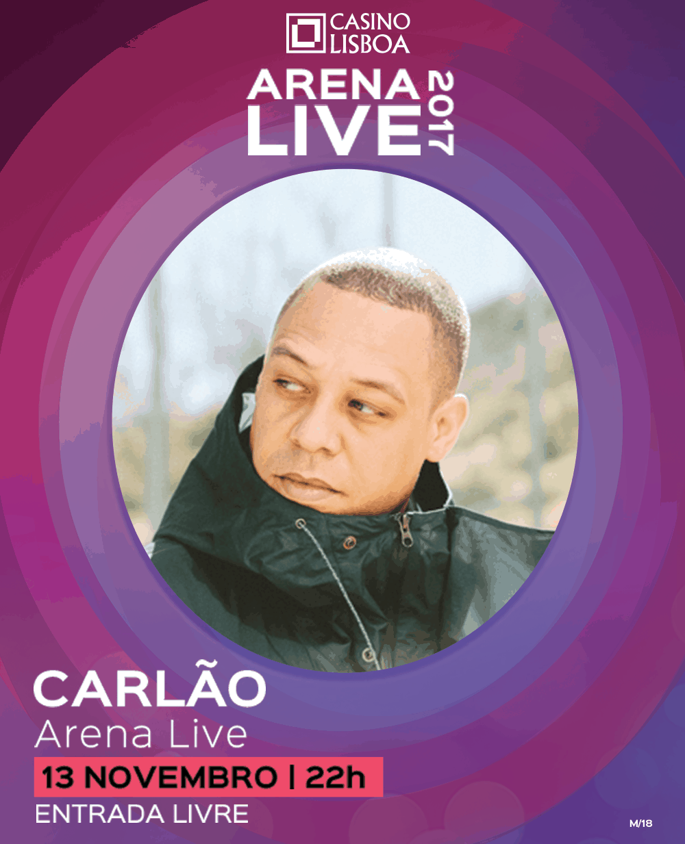 ARENA LIVE 2017 | CARLÃO | CASINO LISBOA