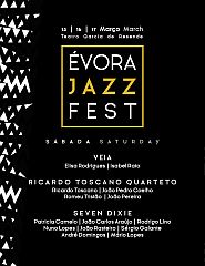 Évora Jazz Fest | Veia | RicardoToscanoQuarteto|Seven Dixie |16 Mar