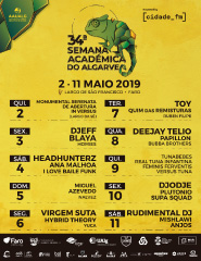 34ª Semana Académica do Algarve – Dia 10 de Maio
