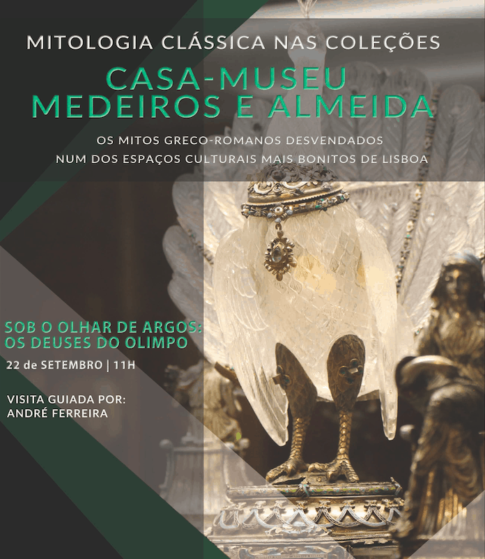 VISITA COMENTADA DE MITOLOGIA CLÁSSICA NA CASA-MUSEU MEDEIROS E ALMEIDA