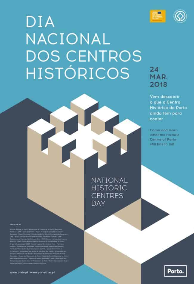 O Dia Nacional dos Centros Históricos assinala-se oficialmente a 28 de março mas há já alguns anos que no Porto é celebrado no sábado mais próximo da data