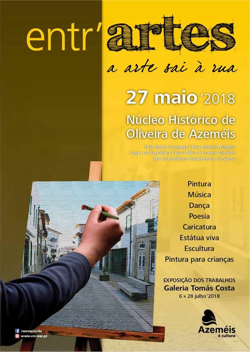 ABERTAS AS INSCRIÇÕES PARA A 8ª EDIÇÃO DO ENTR’ARTES