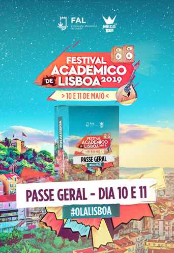 FESTIVAL ACADÉMICO DE LISBOA 2019 – PASSE GERAL