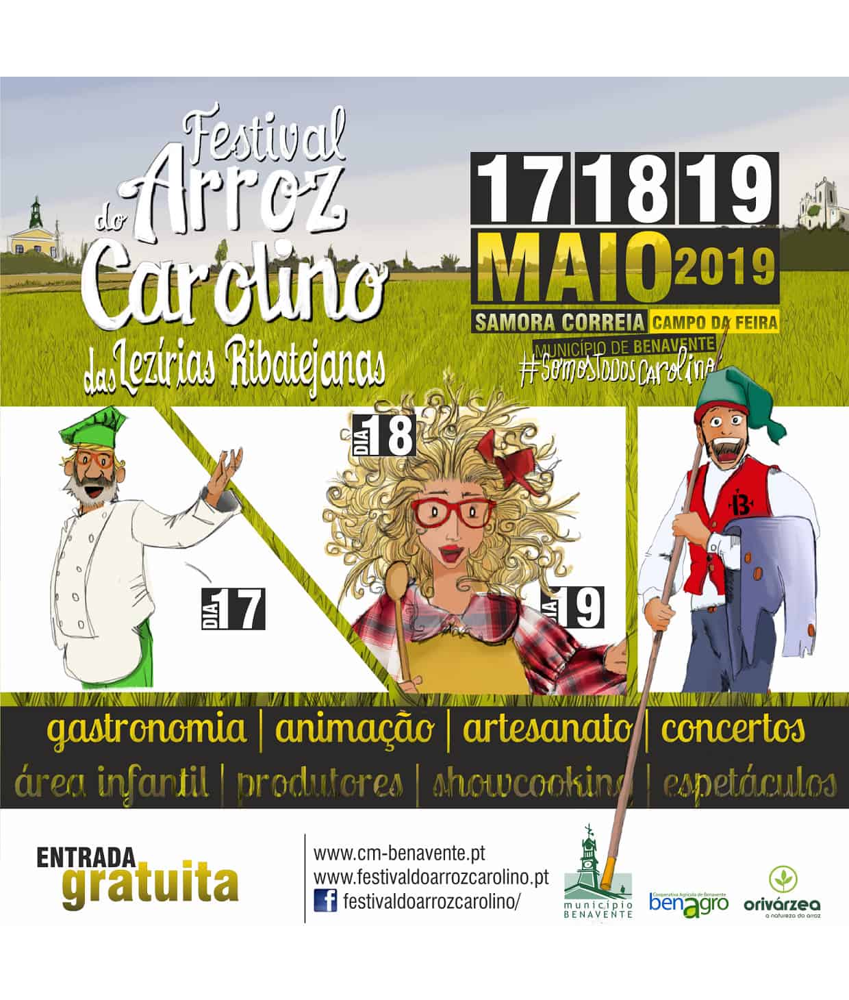 3º FESTIVAL DO ARROZ CAROLINO 2019 | LEZÍRIAS RIBATEJANAS