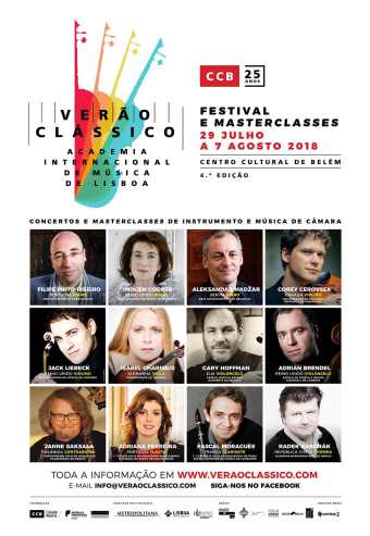 FESTIVAL VERÃO CLÁSSICO – CONCERTO MASTERFEST IV FESTA DE ENCERRAMENTO | CENTRO CULTURAL DE BELÉM