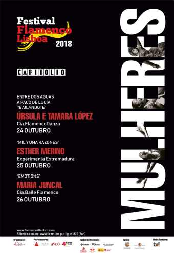 FESTIVAL FLAMENCO LISBOA 2018 – PASSE 2 DIAS | CINETEATRO CAPITÓLIO