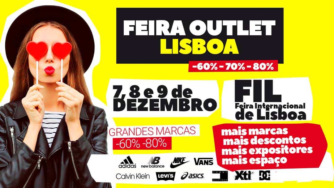 FEIRA OUTLET DE LISBOA JÁ ABRIU NA FIL