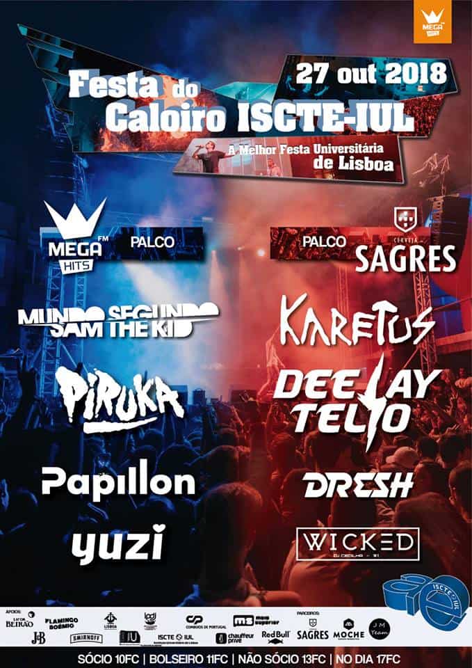FESTA DO CALOIRO 2018 ISCTE-IUL | LISBOA