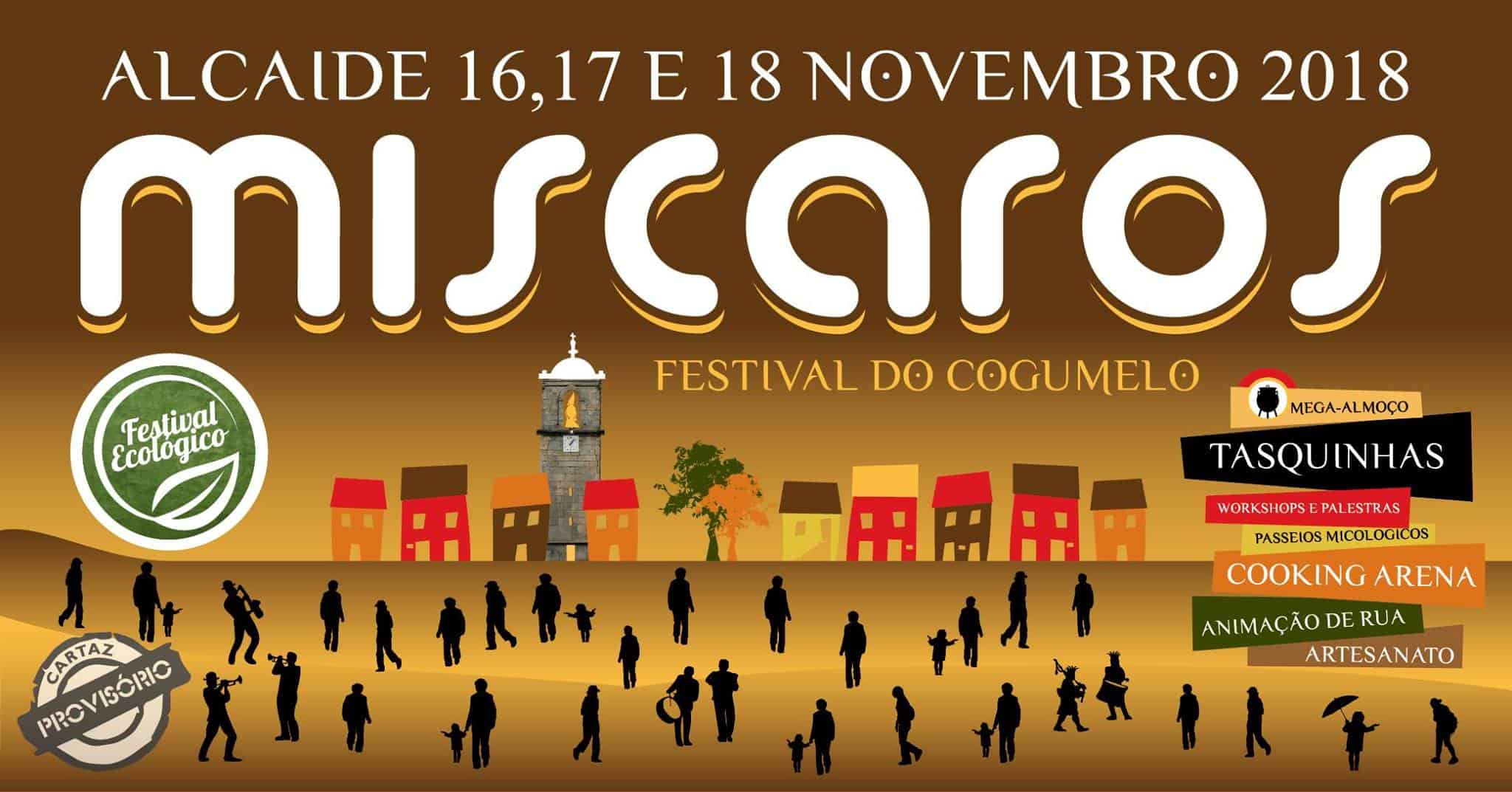 MÍSCAROS – FESTIVAL DO COGUMELO 2018 | ALCAIDE