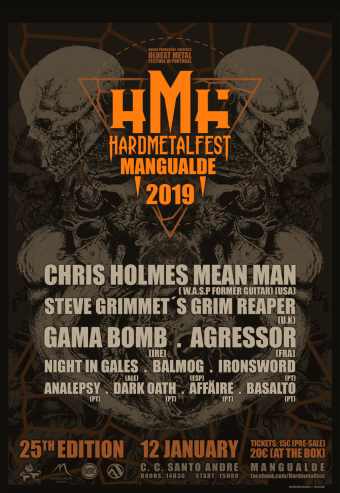 HARDMETALFEST 25th EDITION MANGUALDE 2019