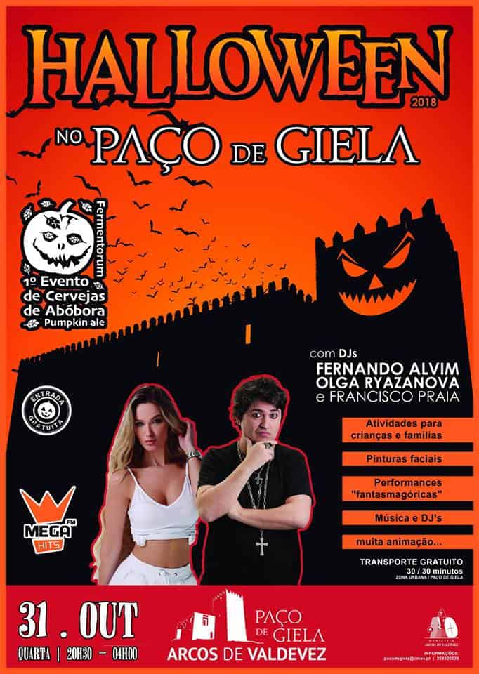 HALLOWEEN NO PAÇO DE GIELA 2018 | ARCOS DE VALDEVEZ