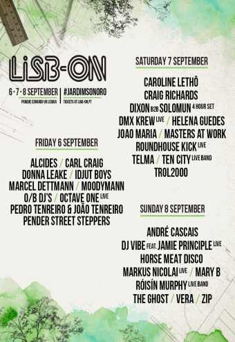 LISB-ON JARDIM SONORO | PASSE 3 DIAS