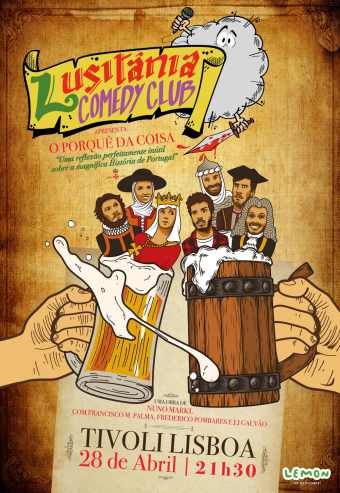 LUSITÂNIA COMEDY CLUB – O PORQUÊ DA COISA | TEATRO TIVOLI BBVA