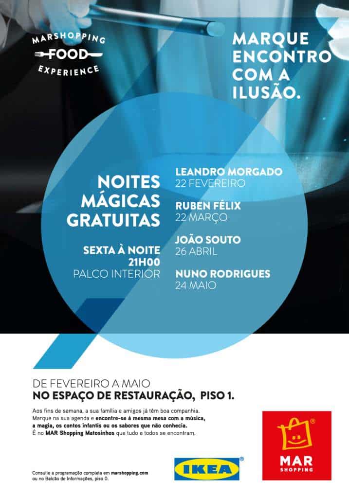 Ruben Félix leva magia ao MAR Shopping Matosinhos