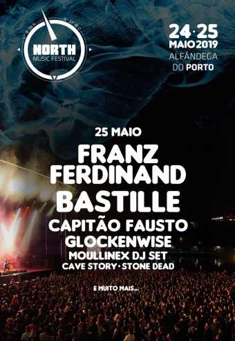 FRANZ FERDINAND – NORTH MUSIC FESTIVAL 25 MAIO | ALFÂNDEGA DO PORTO