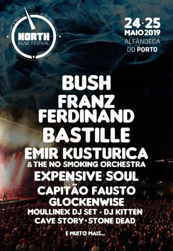 NORTH MUSIC FESTIVAL 2019 – PASSE DIAS 24 e 25 MAIO | ALFÂNDEGA DO PORTO