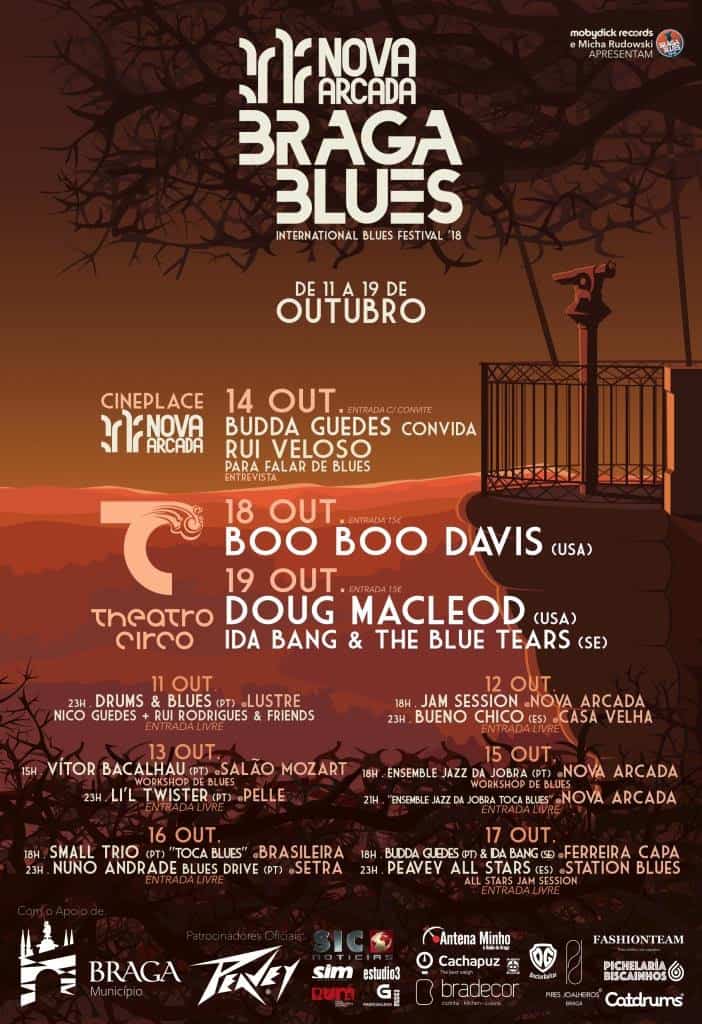 NOVA ARCADA BRAGA BLUES 2018 | 2ª EDIÇÃO