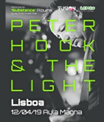 PETER HOOK AND THE LIGHT | AULA MAGNA