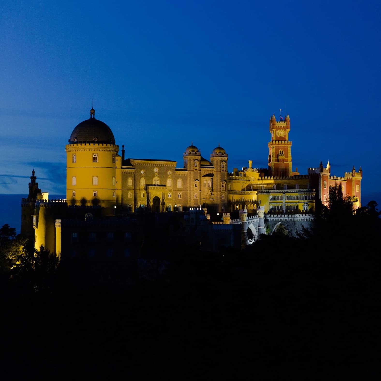 O Salão Nobre do Palácio da Pena será