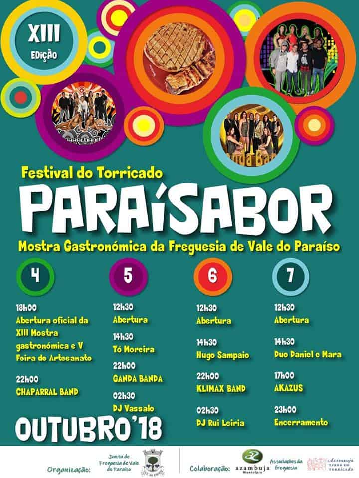 PARAÍSABOR – FESTIVAL DO TORRICADO | VALE DO PARAÍSO