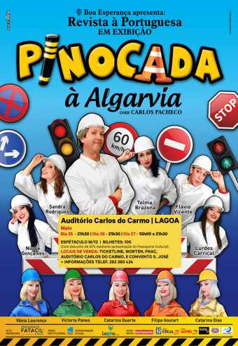 PINOCADA À ALGARVIA REVISTA À PORTUGUESA | AUDITÓRIO CARLOS DO CARMO