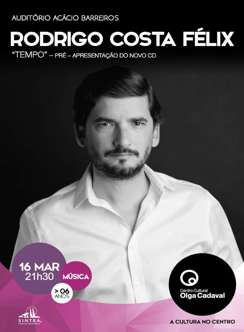 Rodrigo Costa Félix “TEMPO” – Pré-apresentação do novo CD