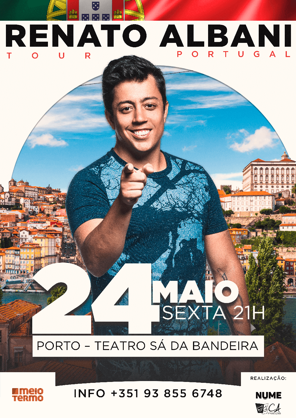 RENATO ALBANI – ALGUÉM ME EXPLICA O MUNDO | TEATRO SÁ DA BANDEIRA