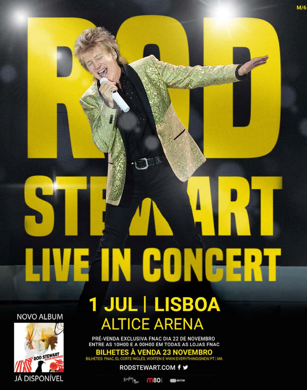 ROD STEWART – LIVE IN CONCERT 2019 | ALTICE ARENA