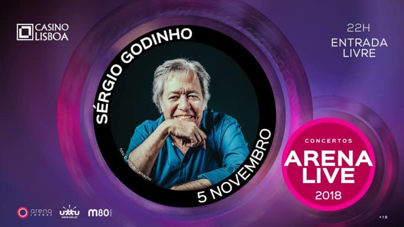 SÉRGIO GODINHO E CONVIDADOS EM NOITE DE CONCERTO “ARENA LIVE”