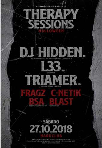 THERAPY SESSIONS HALLOWEEN 2018 HARD CLUB – PORTO