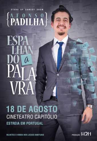 AFONSO PADILHA – ESPALHANDO A PALAVRA | CINETEATRO CAPITÓLIO