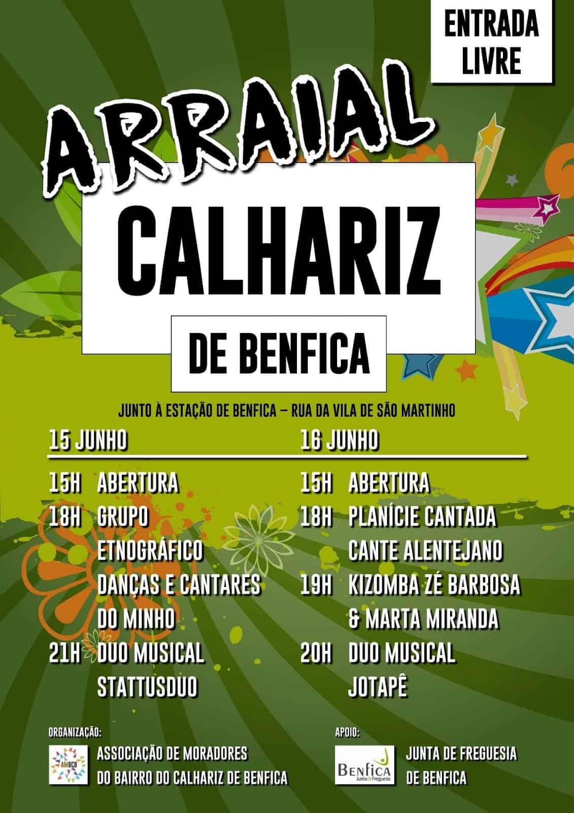 ARRAIAL CALHARIZ DE BENFICA 2019