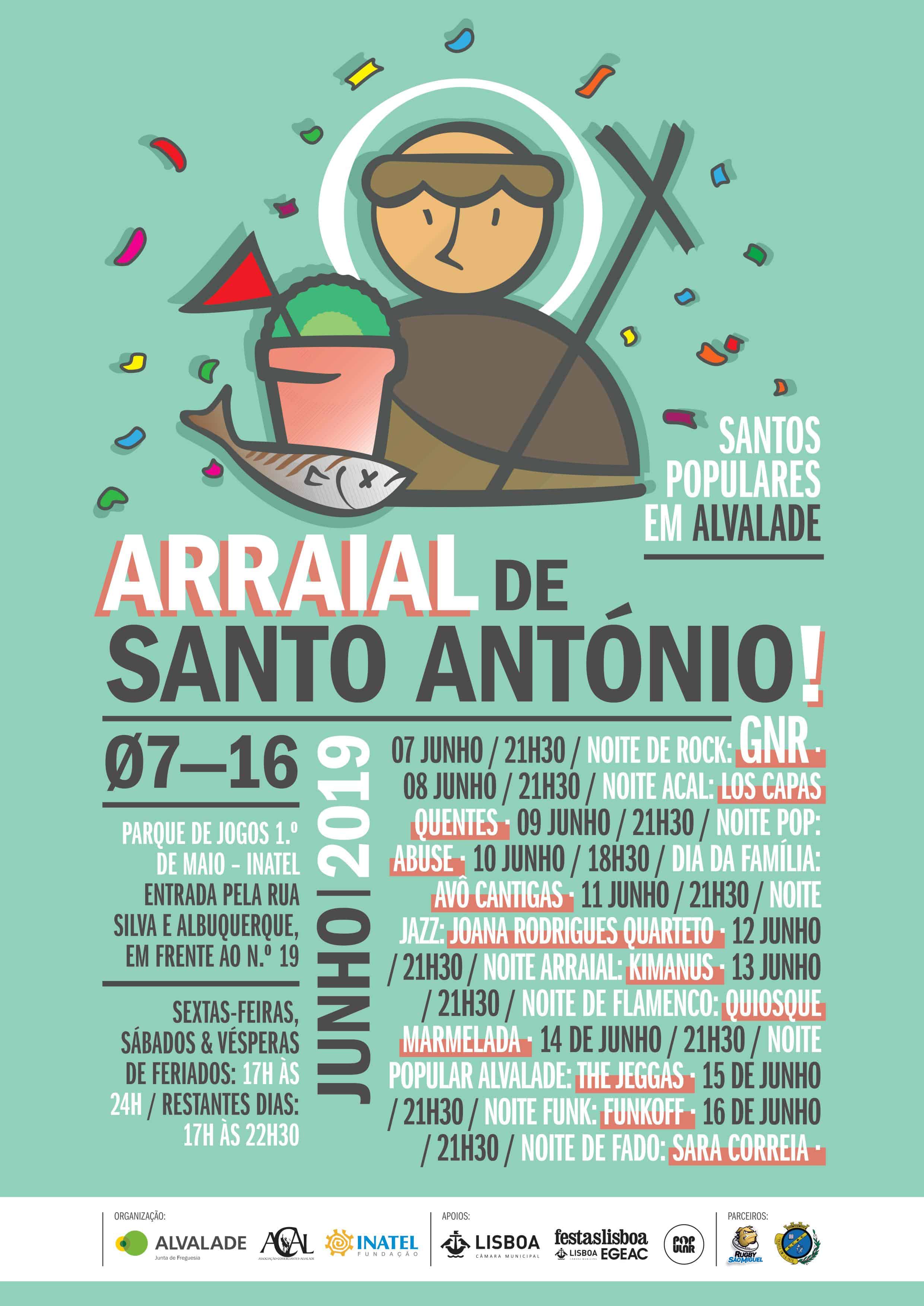 ARRAIAL DE SANTO ANTÓNIO 2019 – ALVALADE – LISBOA