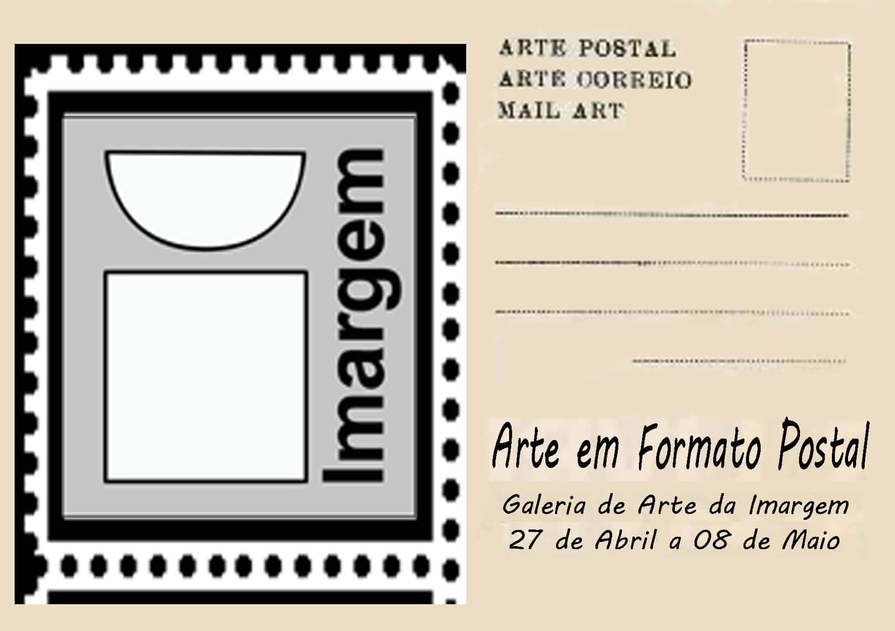 ARTE EM FORMATO POSTAL – EXPOSIÇÃO na IMARGEM