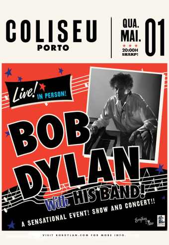 BOB DYLAN EM CONCERTO NO PORTO | COLISEU AGEAS