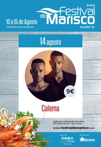 FESTIVAL DO MARISCO OLHÃO 2018 – CALEMA | OLHÃO