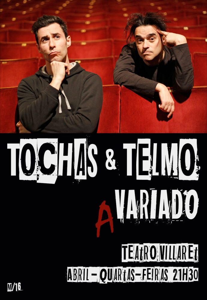 TOCHAS E TELMO (A)VARIADO | TEATRO VILLARET