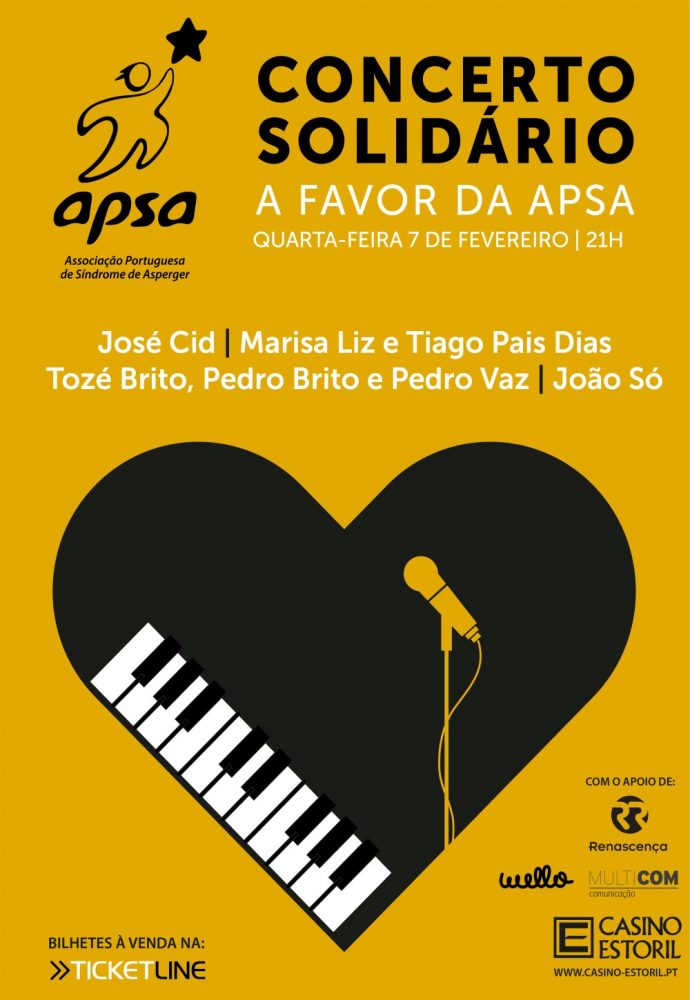 CONCERTO SOLIDÁRIO APSA- ASS.P.SINDROME ASPERGER