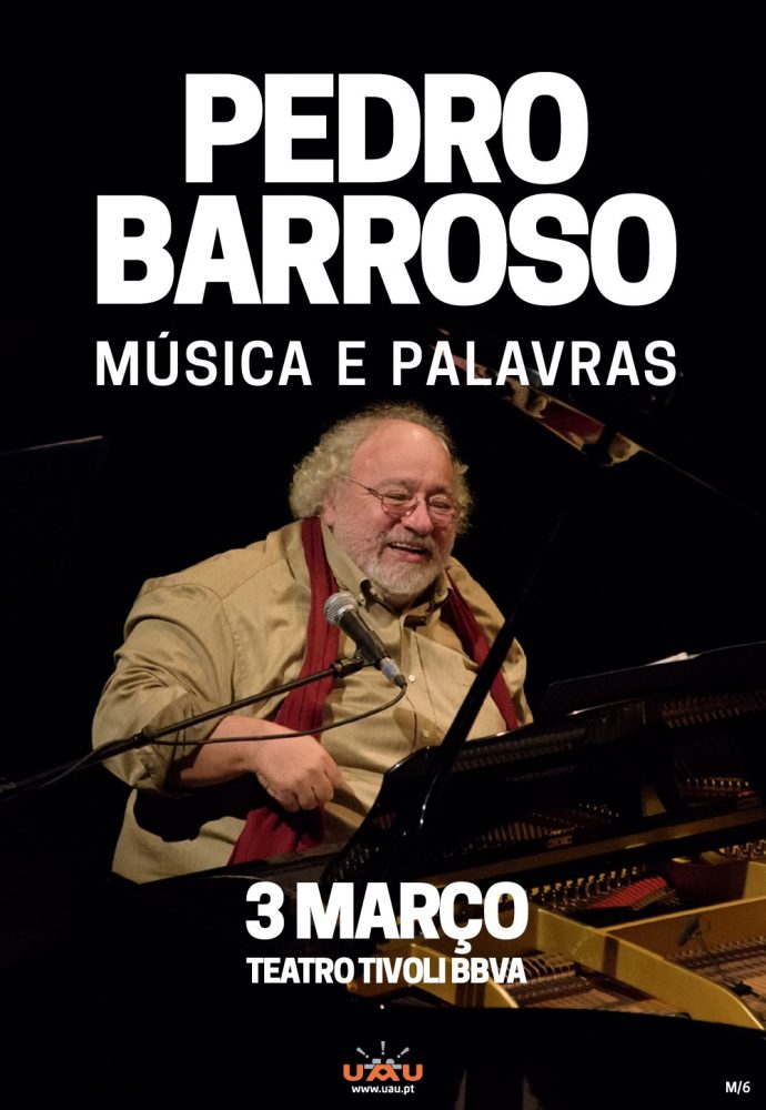 PEDRO BARROSO MÚSICA E PALAVRAS | TEATRO TIVOLI BBVA