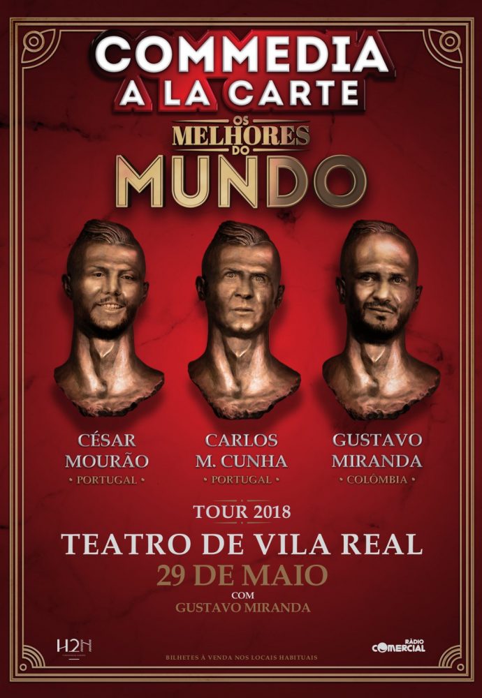 COMMEDIA A LA CARTE “OS MELHORES DO MUNDO” | TEATRO VILA REAL