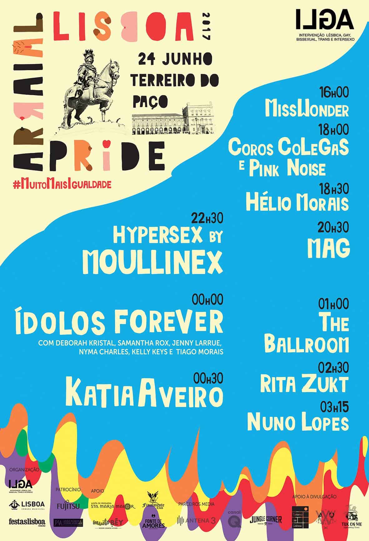 Arraial Lisboa Pride 2017